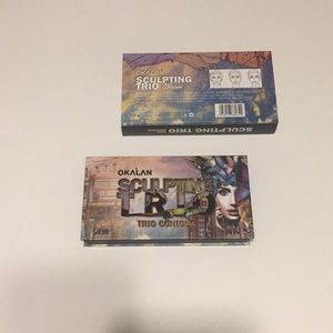 Sculpting trio contour kit with 3 natural shades